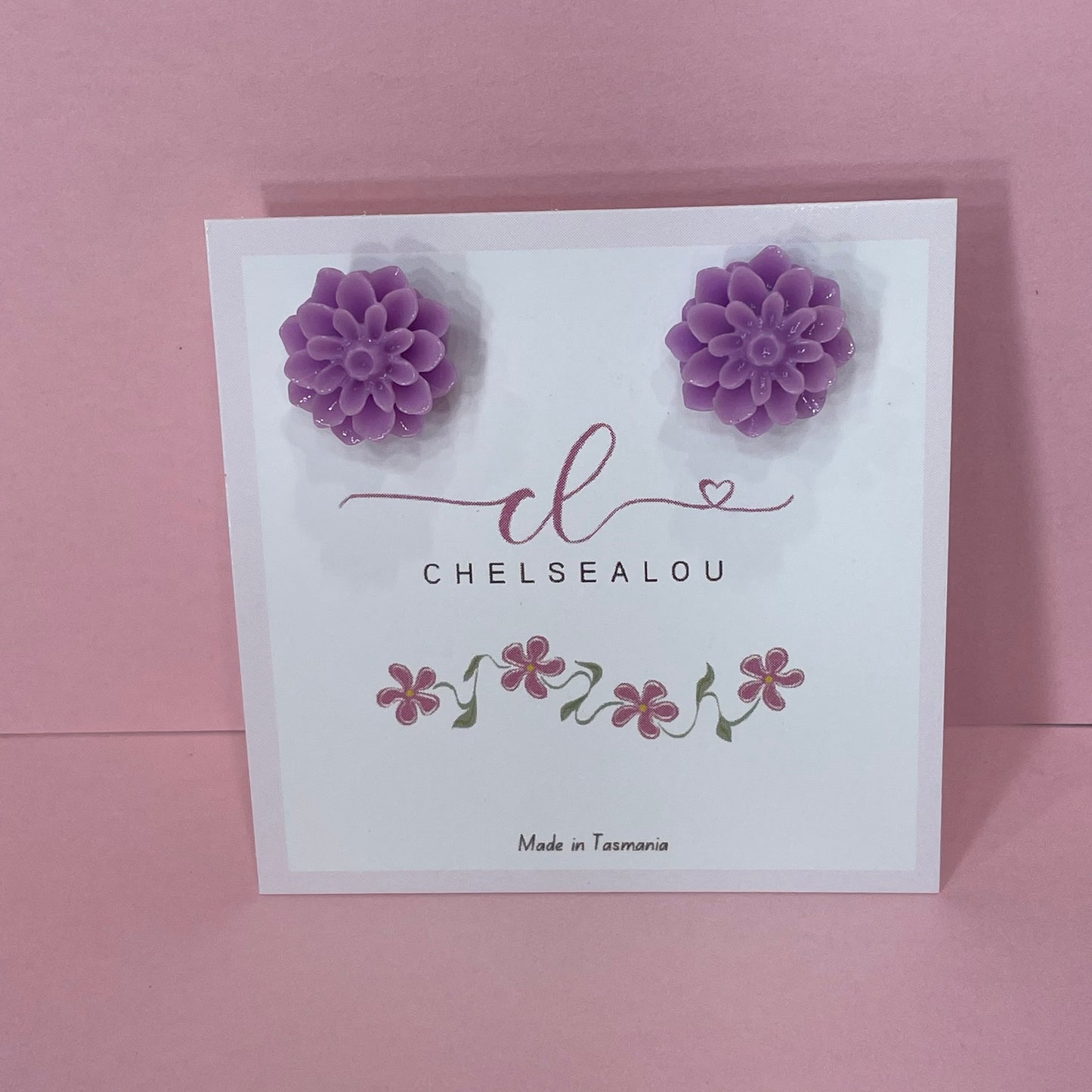 Dahlia studs “Bridesmaids”